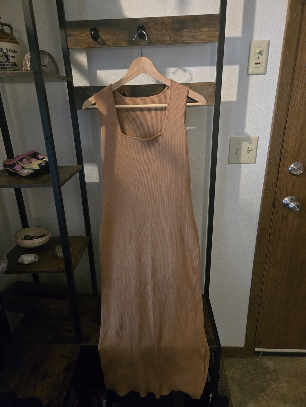 Kindred Bravely Sleeveless Maxi Dress — Tan